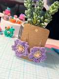 Flower earrings